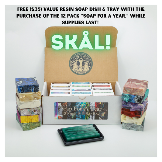 Soap For A Year - 8 or 12 Pack Full Bar Box