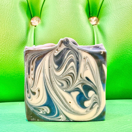Lemon Agave Swirl Soap, Birds of Valhalla, , Birds of Valhalla