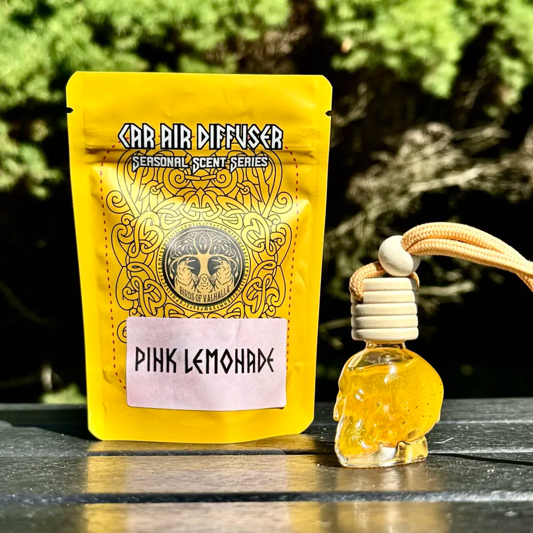 Seasonal Glass Skull Car Air Freshener Diffusers