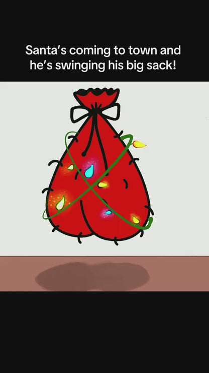 Santa's Sack Soap- Cranberry Apple Marmalade with a Touch of Pine