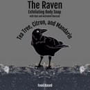 The Raven - Tea Tree, Citron, Mandarin, Activated Charcoal, & Oats Signature Soap, Birds of Valhalla, Signature Soap, Birds of Valhalla