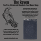 The Raven - Minty Tea Tree, Citron, and Mandarin Signature Soap, Birds of Valhalla, Signature Soap, Birds of Valhalla