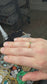 Watermelon Tourmaline Gold Ring