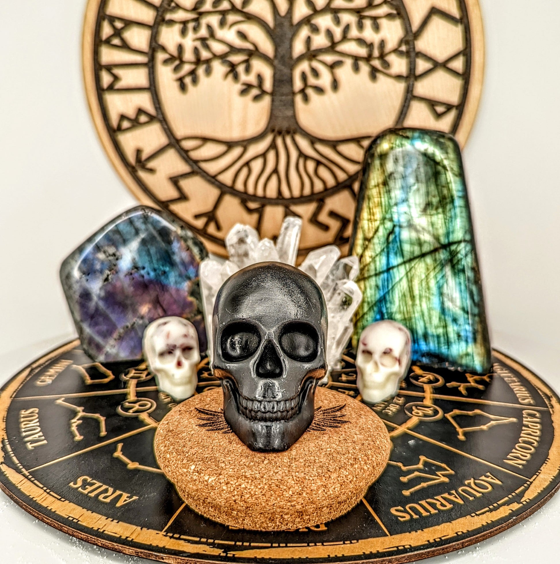 Skull Hand Soaps (A Little Head) Fall, Birds of Valhalla, Shaped Soap, Birds of Valhalla