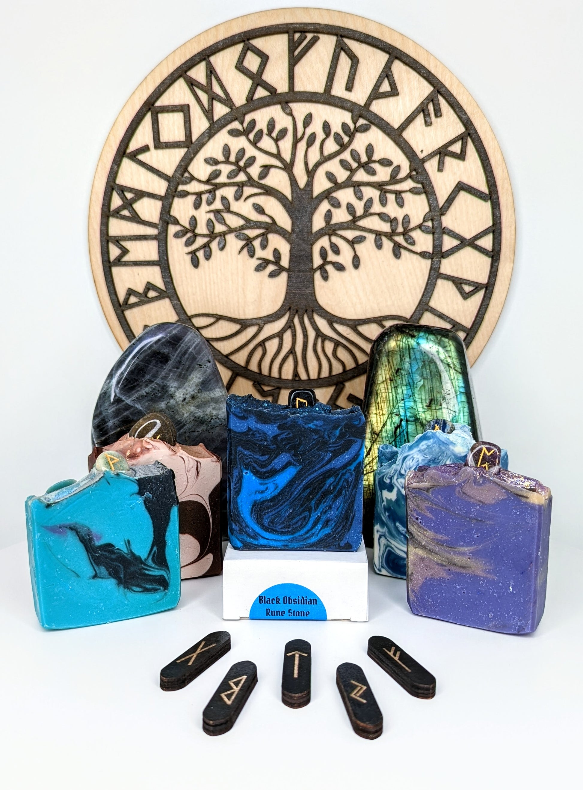 Runestone Soap - Pick Your Scent, Birds of Valhalla, Runestone Soap, Birds of Valhalla