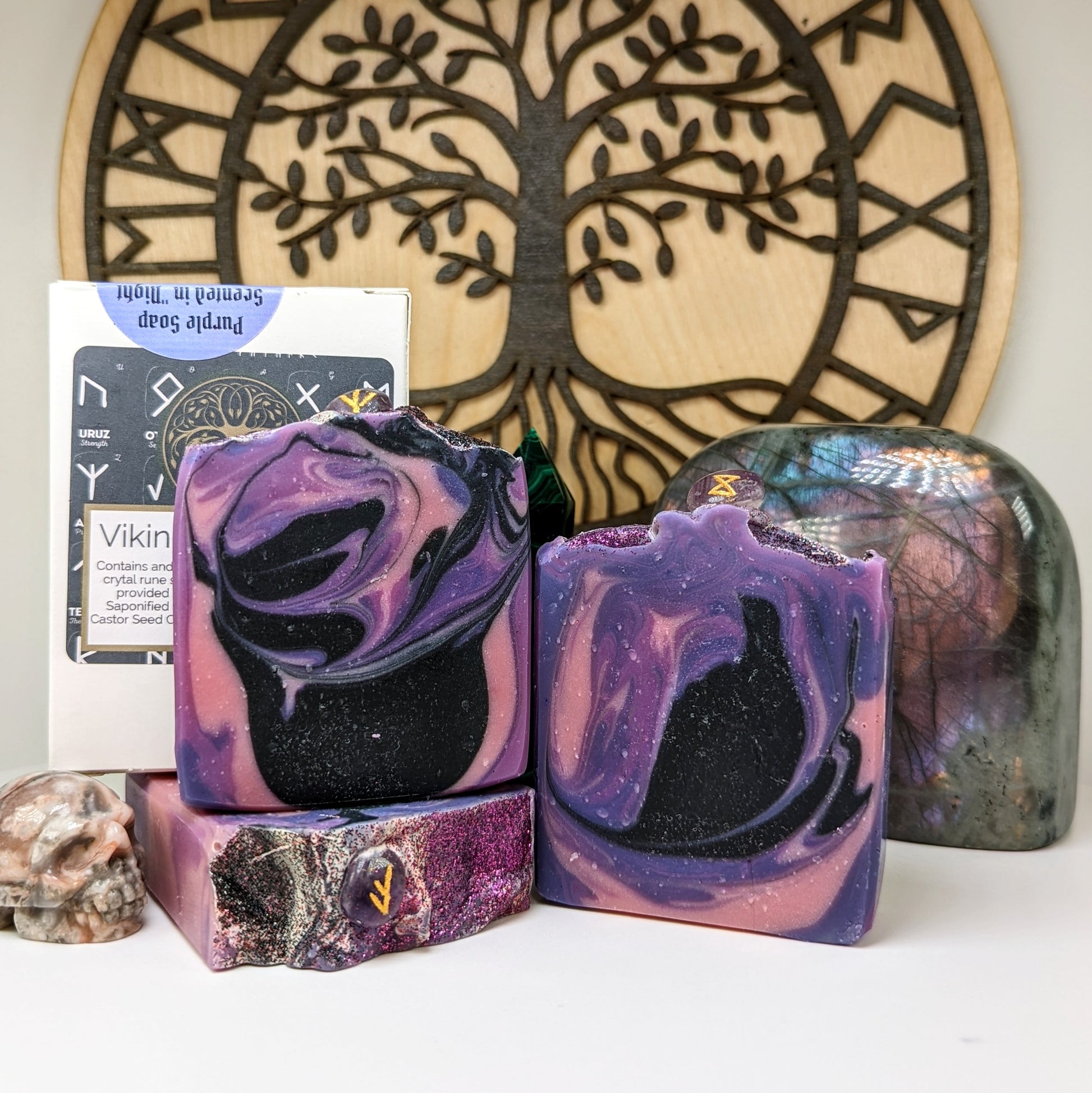 Runestone Soap - Pick Your Scent, Birds of Valhalla, Runestone Soap, Birds of Valhalla