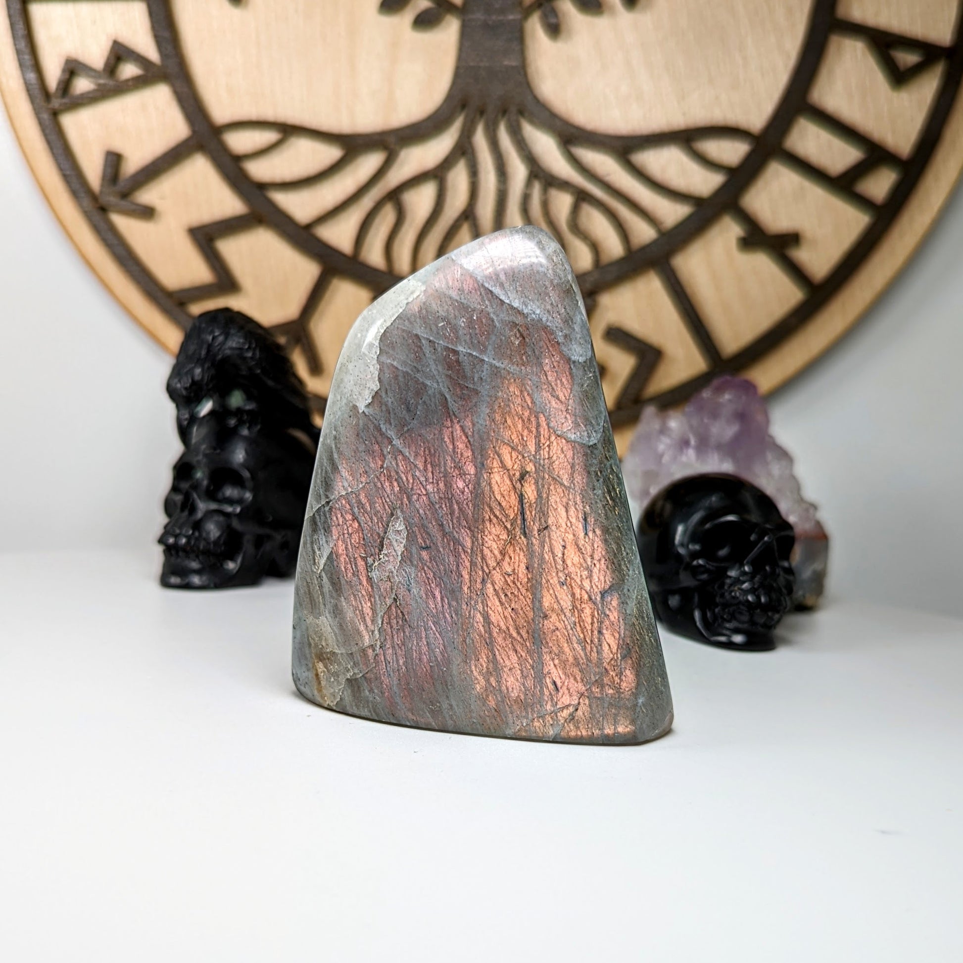 Labradorite Crystal Free Forms, Birds of Valhalla, Gemstones, Birds of Valhalla