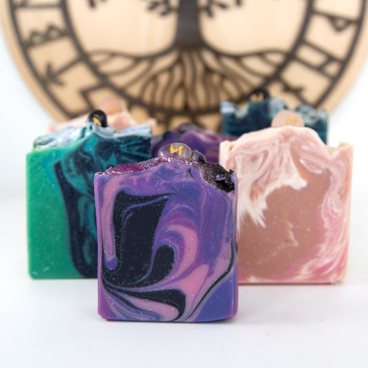 NORTH SEA Runestone Soap, Birds of Valhalla, Runestone Soap, Birds of Valhalla