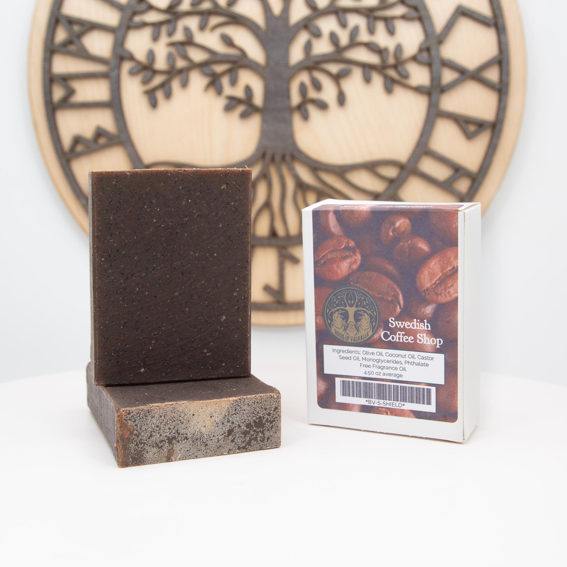 Swedish Coffee Shop - Coffee, Chocolate, Toffee Caramel, and Crème Brûlée Soap, Birds of Valhalla, Limited, Birds of Valhalla