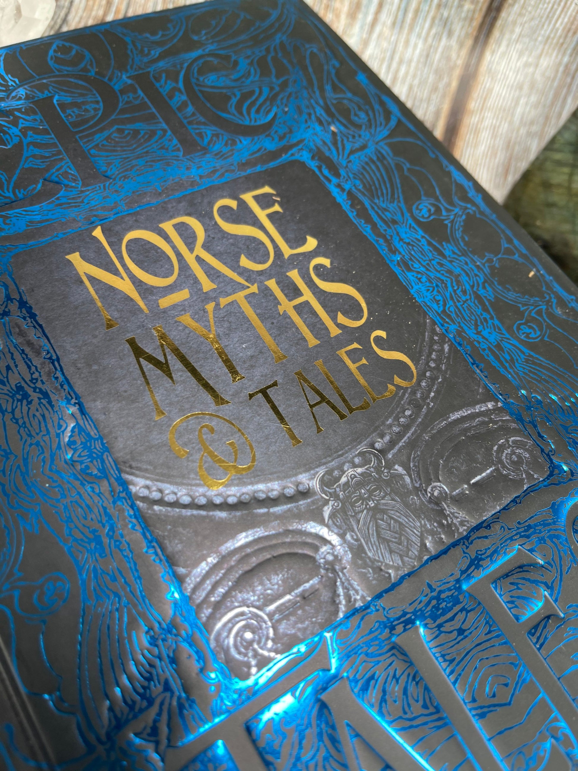 Hardcover Norse Myths and Tales Book, Viking Mythology, Norse Spirituality and Stories, Collectable Book