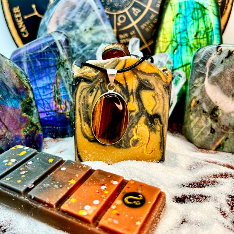 Leo - Astrology Pendant, Birds of Valhalla, Astrology Pendant, Birds of Valhalla