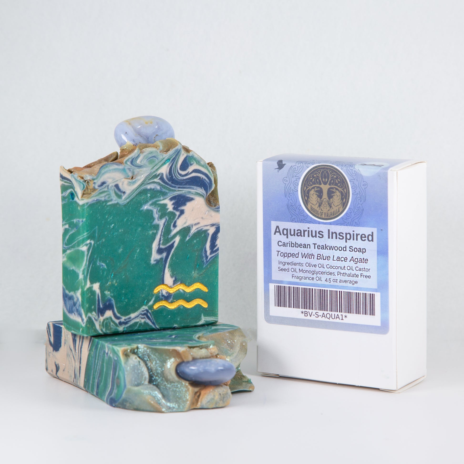 Aquarius - Astrology Soap, Birds of Valhalla, Astrology Soap, Birds of Valhalla