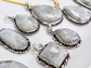 Gemini - Astrology Pendant Rainbow Moonstone, Birds of Valhalla, Astrology Pendant, Birds of Valhalla