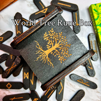 Wooden Rune Boxes, Birds of Valhalla, Runestones, Birds of Valhalla