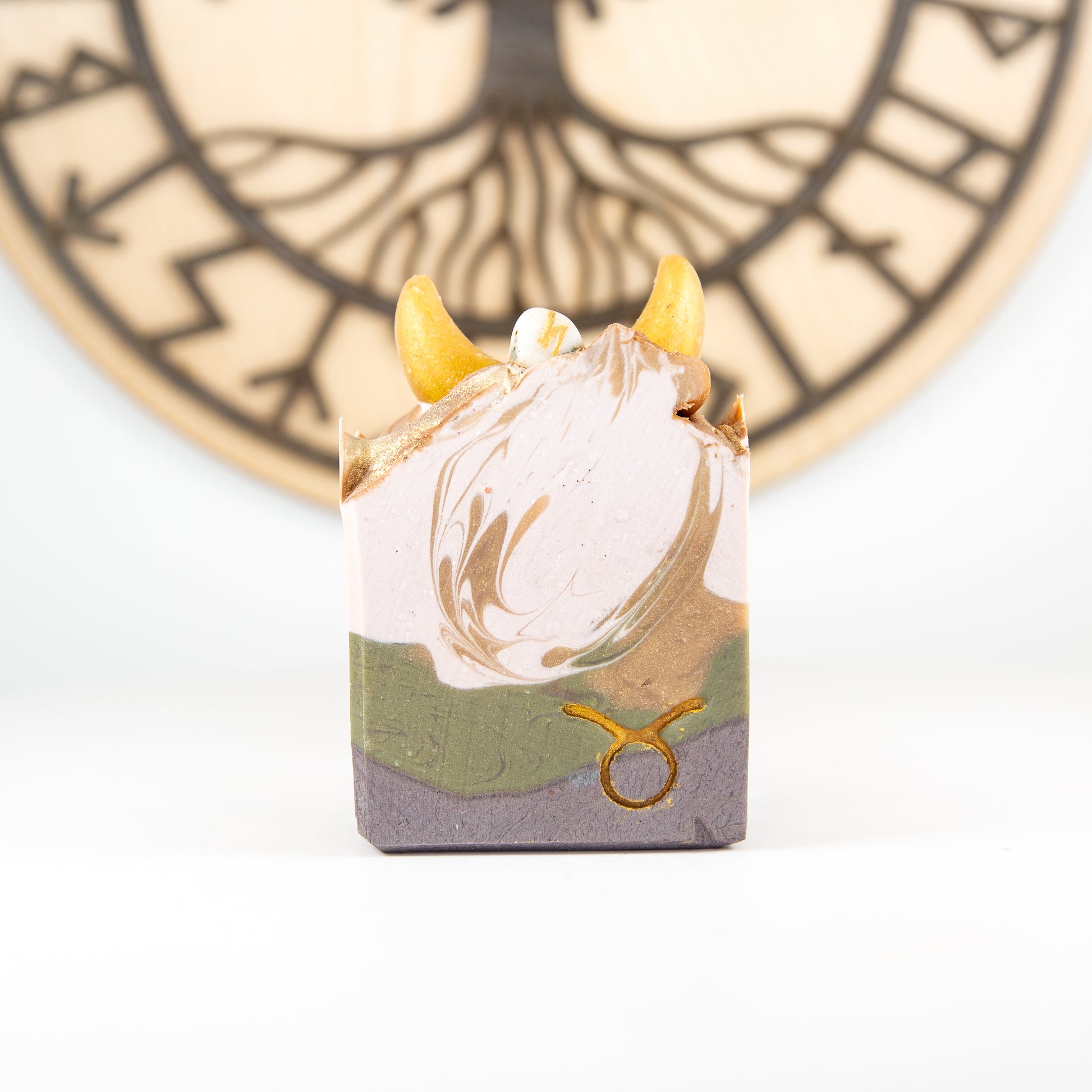 Taurus- Green Goddess Garden Soap + Solid Cologne Combo Set!, Birds of Valhalla, Astrology Soap, Birds of Valhalla