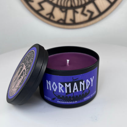 8oz Norse Normandy Signature Candle, Birds of Valhalla, Candle, Birds of Valhalla