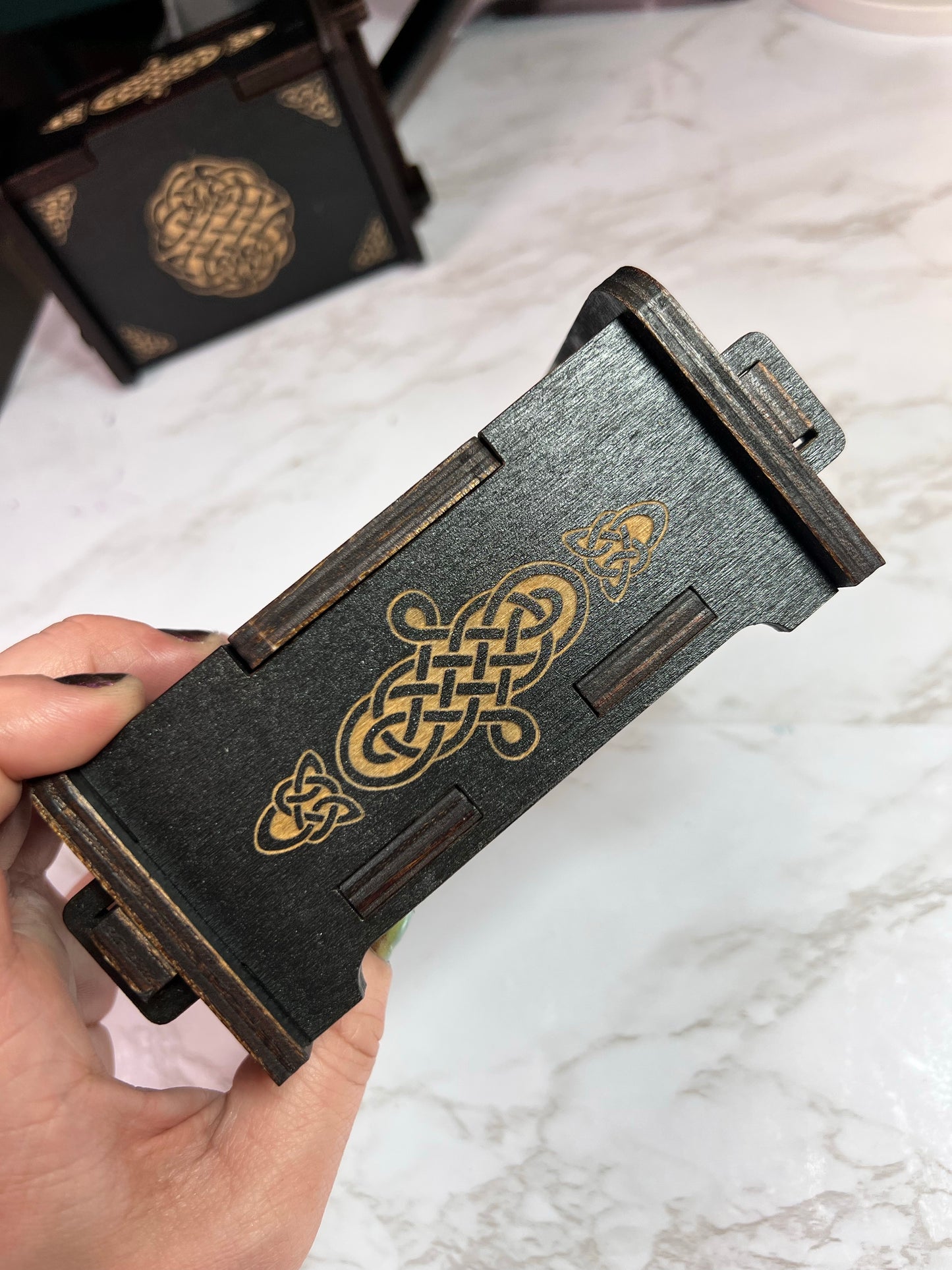 Wooden Rune Boxes, Birds of Valhalla, Runestones, Birds of Valhalla