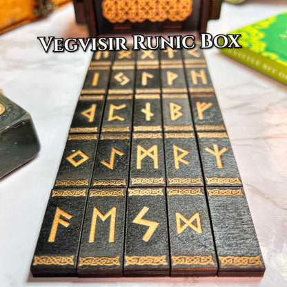 Wooden Rune Boxes, Birds of Valhalla, Runestones, Birds of Valhalla