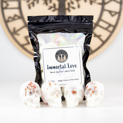 4Pack XL Bleeding Wax Melt Skulls, Birds of Valhalla, Wax Melt, Birds of Valhalla